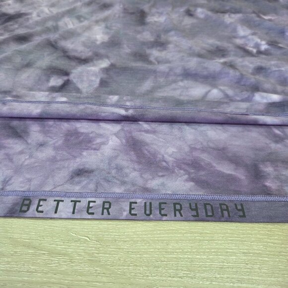 Lululemon Purple Tie-Dye Tank Top Lightweight Stretchy Fabric Mens Size XXL - Picture 12 of 13